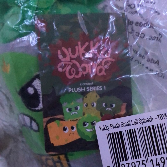 Spinach plush - Picture 3 of 3